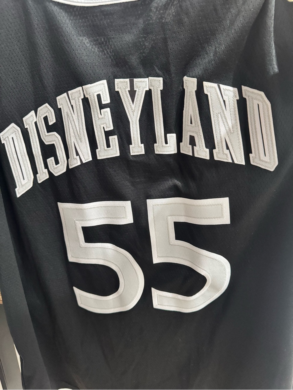 Disney Black and White Baseball Jersey